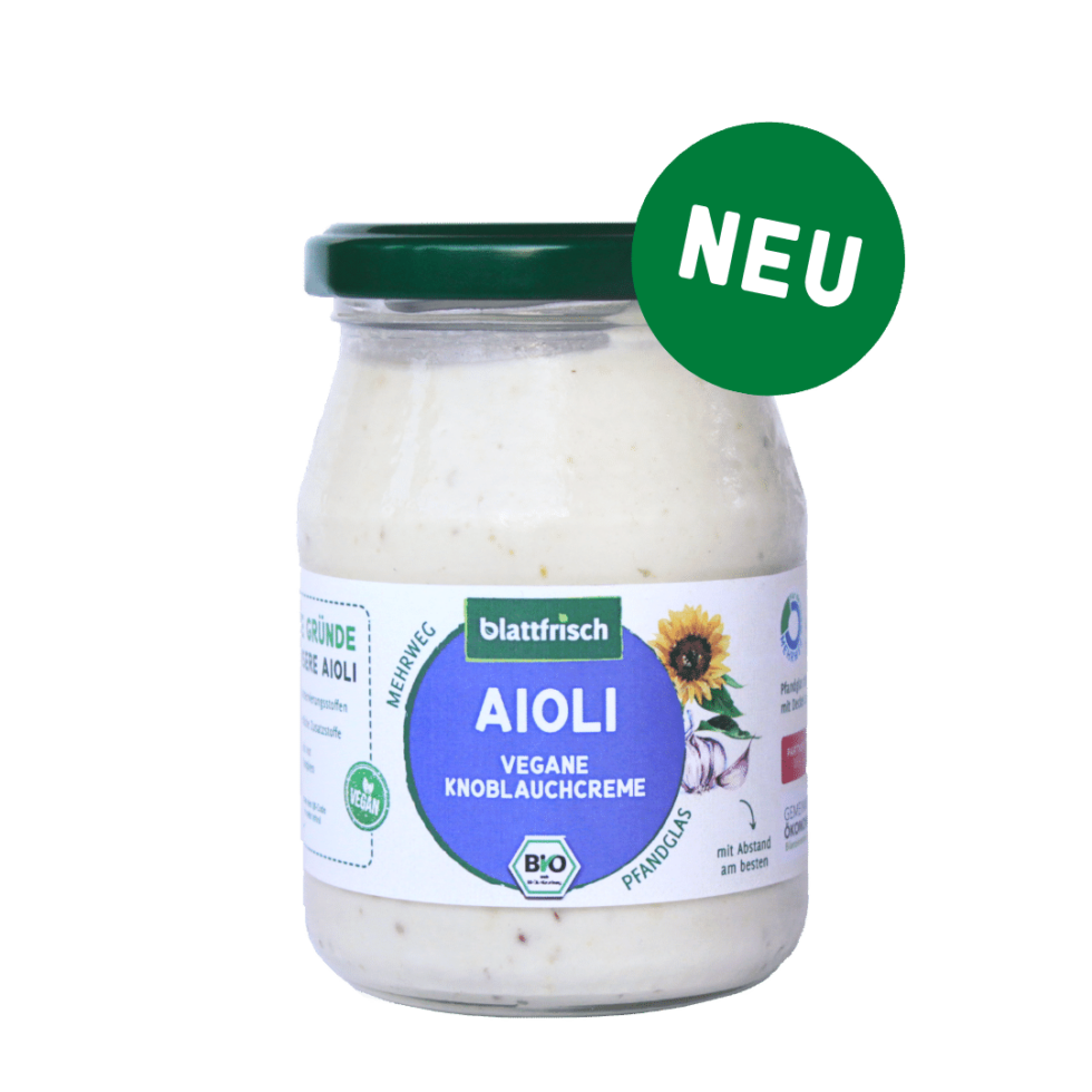 Bio Aioli Knoblauchcreme Blattfrisch