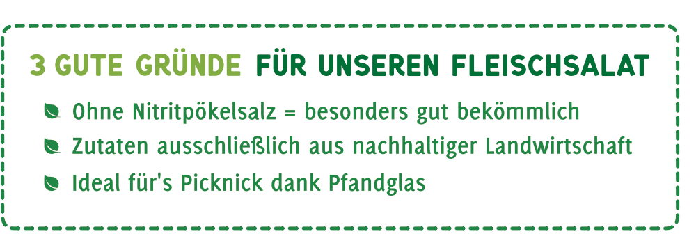 Drei gute Gründe für unseren Farmersalat